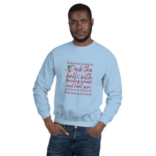 Load image into Gallery viewer, Unisex Sweatshirt - Deck the Halls