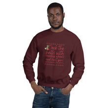 Load image into Gallery viewer, Unisex Sweatshirt - Deck the Halls