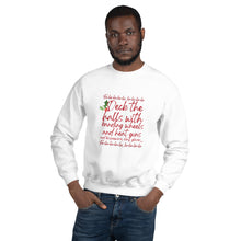 Load image into Gallery viewer, Unisex Sweatshirt - Deck the Halls