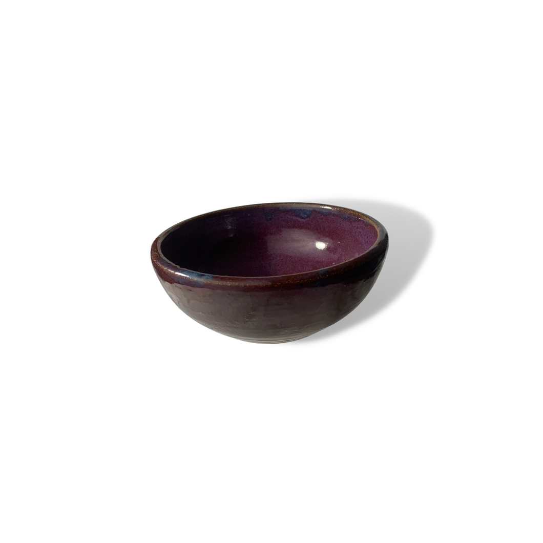 Kai - Plum-Colored Ceramic Bowl