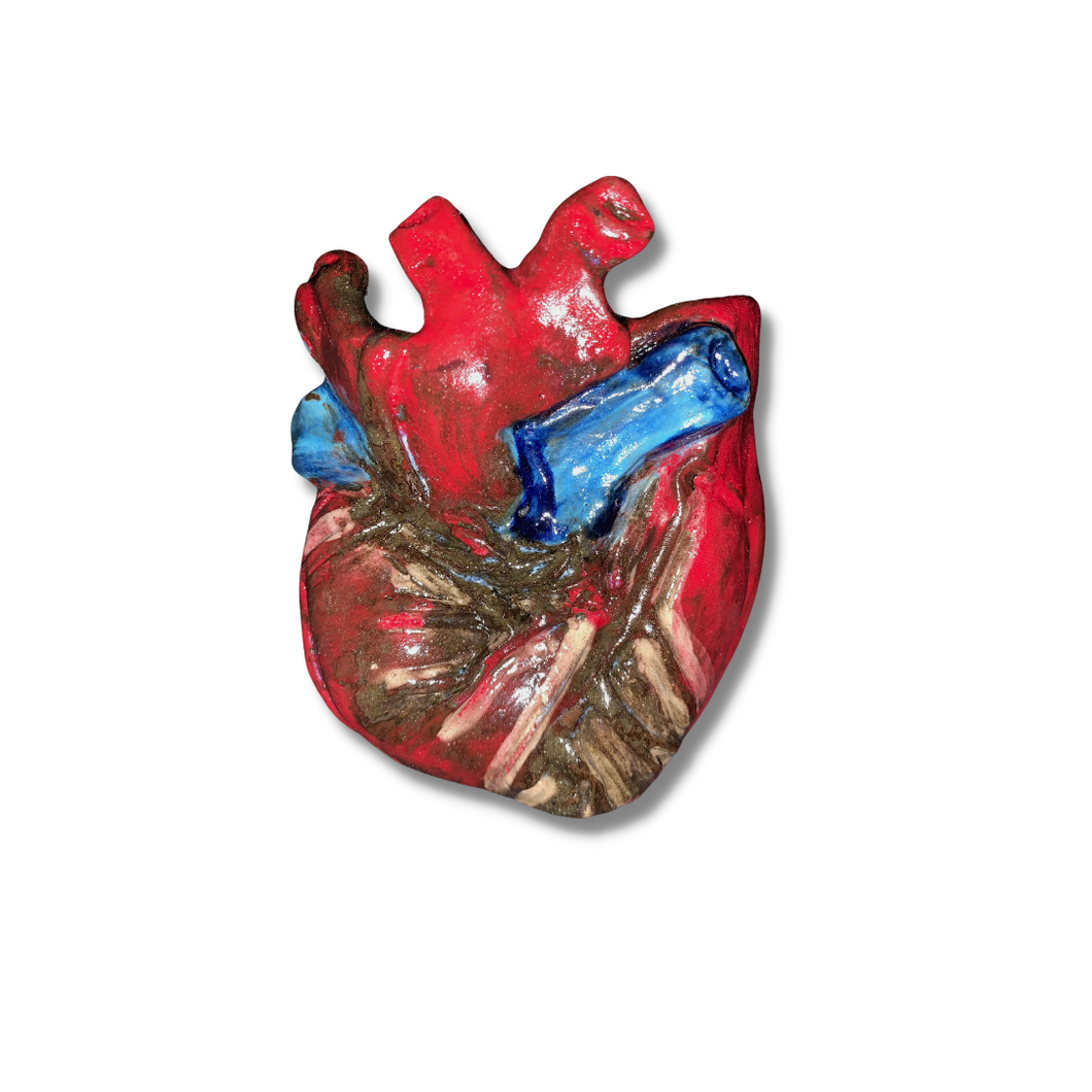 Oshun - Anatomical Heart Vase
