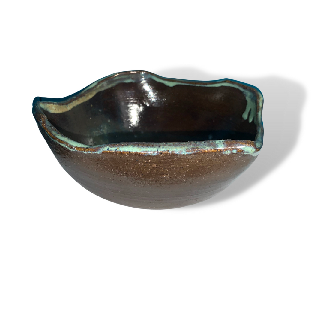 Narcissus - Large Wavy Lip Bowl - SOLD