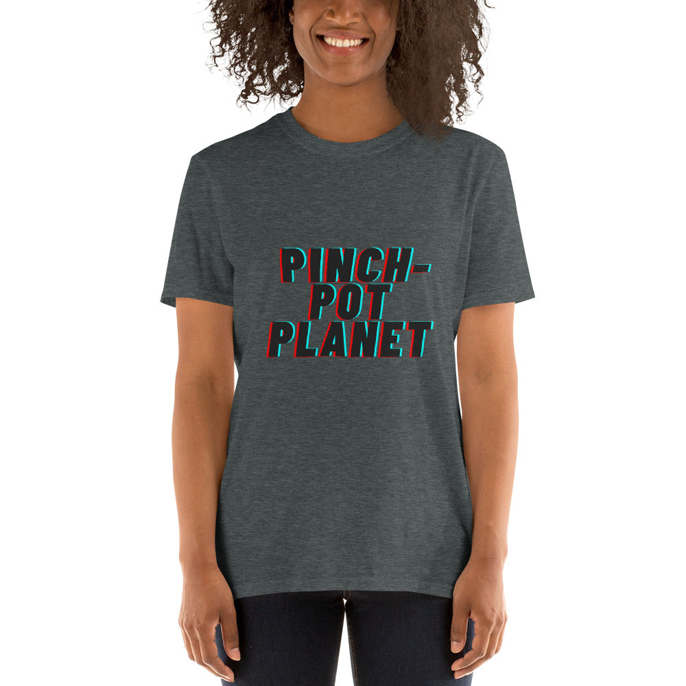 Short-Sleeve Unisex T-Shirt - Pinch-Pot Planet