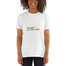 Load image into Gallery viewer, Short-Sleeve Unisex T-Shirt - Glazed and Confused
